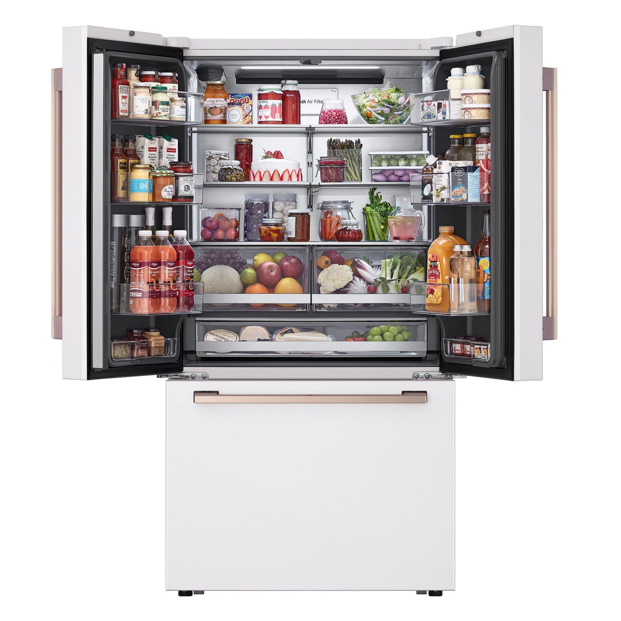 LG STUDIO 27 cu. ft. Smart Counter-Depth MAX(TM) French Door Refrigerator - (SRFB27W3)