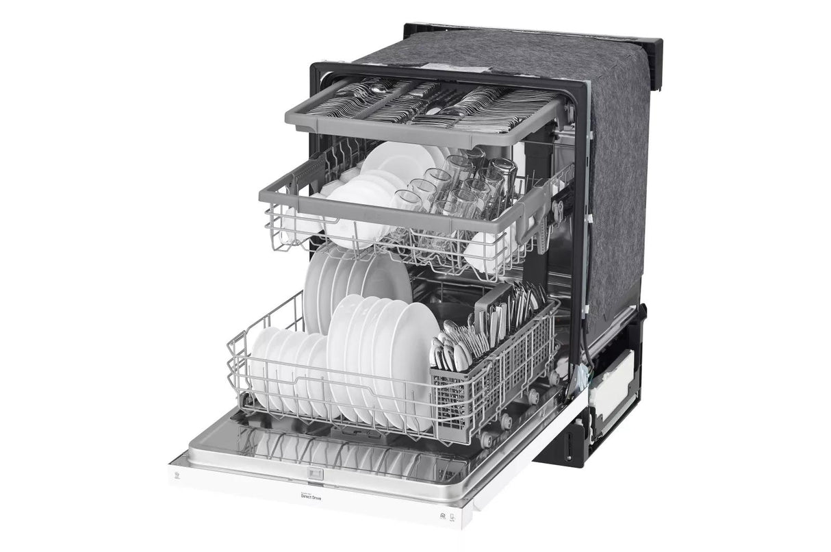 Front Control Dishwasher with QuadWash(TM) and 3rd Rack - (LDFN4542W)