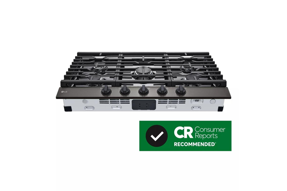 36" Gas Cooktop with UltraHeat(TM) 20K BTU Burner - (CBGJ3623D)