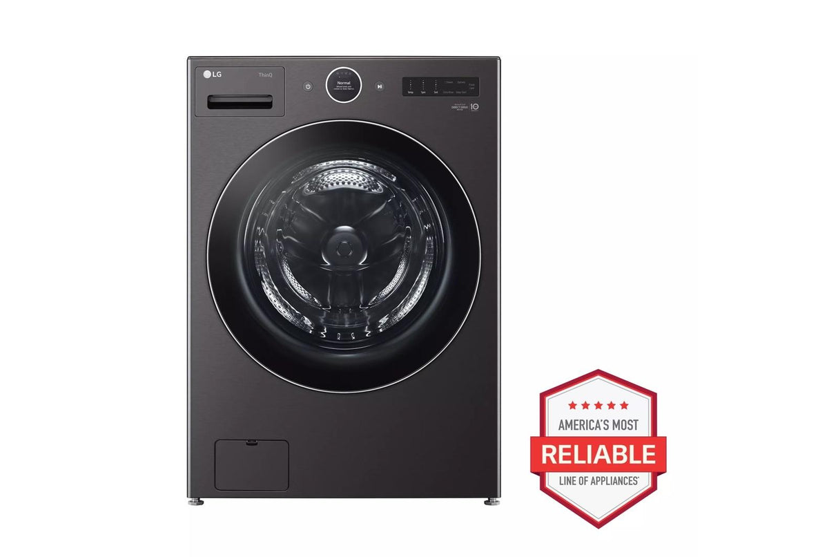 5.0 cu. ft. Mega Capacity Smart Front Load Washer with AI DD(R) 2.0 Built-In Intelligence & TurboWash(R) 360(degree) - (WM6700HBA)