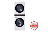 Single Unit Front Load LG WashTower(TM) with Center Control(TM) 4.5 cu. ft. Washer and 7.4 cu. ft. Gas Dryer - (WKG101HWA)