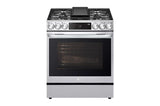 6.3 cu ft. Smart wi-fi Enabled ProBake Convection(R) InstaView(R) Gas Slide-In Range with Air Fry - (LSGL6335F)