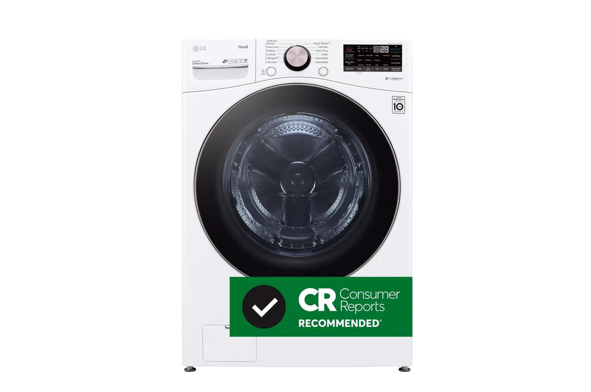 4.5 cu. ft. Ultra Large Capacity Smart wi-fi Enabled Front Load Washer with TurboWash(TM) 360(degree) and Built-In Intelligence - (WM4000HWA)