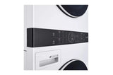 Single Unit Front Load LG WashTower(TM) with Center Control(TM) 4.5 cu. ft. Washer and 7.4 cu. ft. Gas Dryer - (WKGX201HWA)