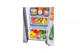 23 cu. ft. Side-by-Side Counter-Depth Refrigerator with Smooth Touch Dispenser - (LRSXC2306S)