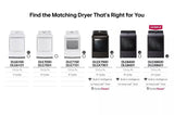 7.3 cu. ft. Ultra Large Capacity Electric Dryer with Sensor Dry Technology - (DLE7150W)