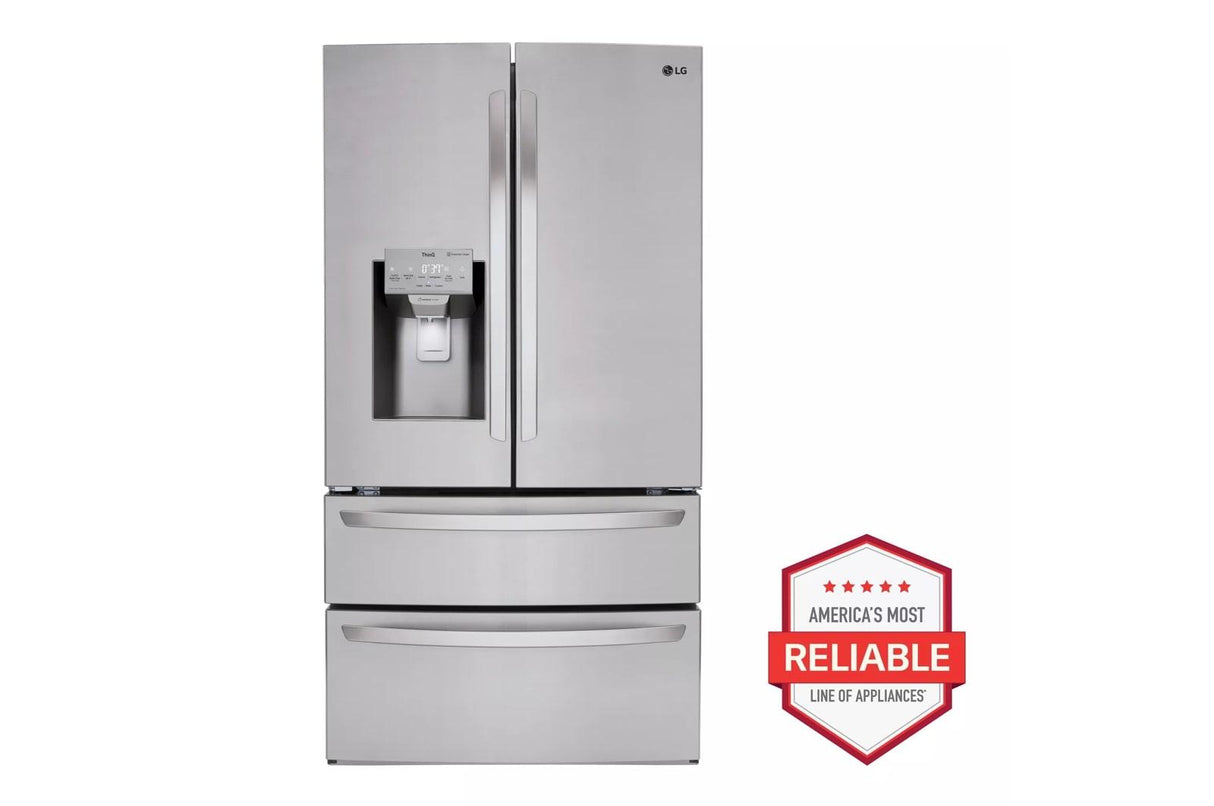 28 cu.ft. Smart wi-fi Enabled French Door Refrigerator - (LMXS28626S)