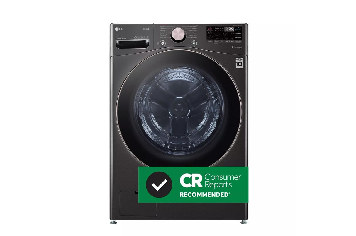 4.5 cu. ft. Ultra Large Capacity Smart wi-fi Enabled Front Load Washer with TurboWash(TM) 360(degree) and Built-In Intelligence - (WM4000HBA)