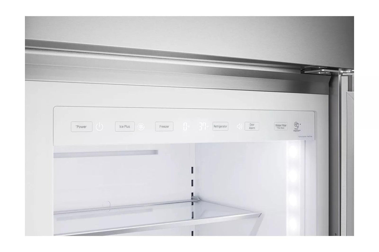 LG STUDIO 26 cu. ft. Smart Side-by-Side Built-In Refrigerator with Ice & Water Dispenser - (SRSXB2622S)