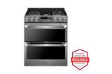 LG SIGNATURE 7.3 cu.ft. Smart wi-fi Enabled Dual Fuel Double Oven Range with ProBake Convection(R) - (LUTD4919SN)