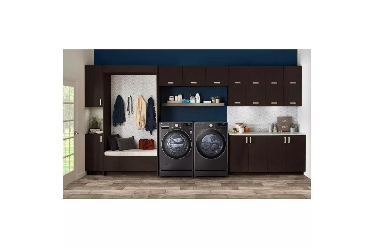 7.4 cu. ft. Ultra Large Capacity Smart wi-fi Enabled Front Load Electric Dryer with TurboSteam(TM) and Built-In Intelligence - (DLEX4000B)