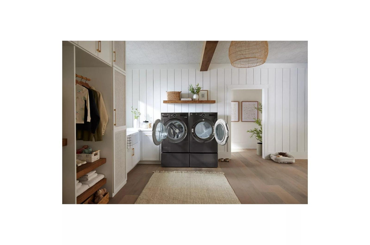 7.4 cu. ft. Ultra Large Capacity Smart Front Load Electric Dryer with Built-In Intelligence & TurboSteam(R) - (DLEX6700B)