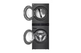 Single Unit Front Load LG WashTower(TM) with Center Control(TM) 4.5 cu. ft. Washer and 7.4 cu. ft. Electric Dryer - (WKEX200HBA)