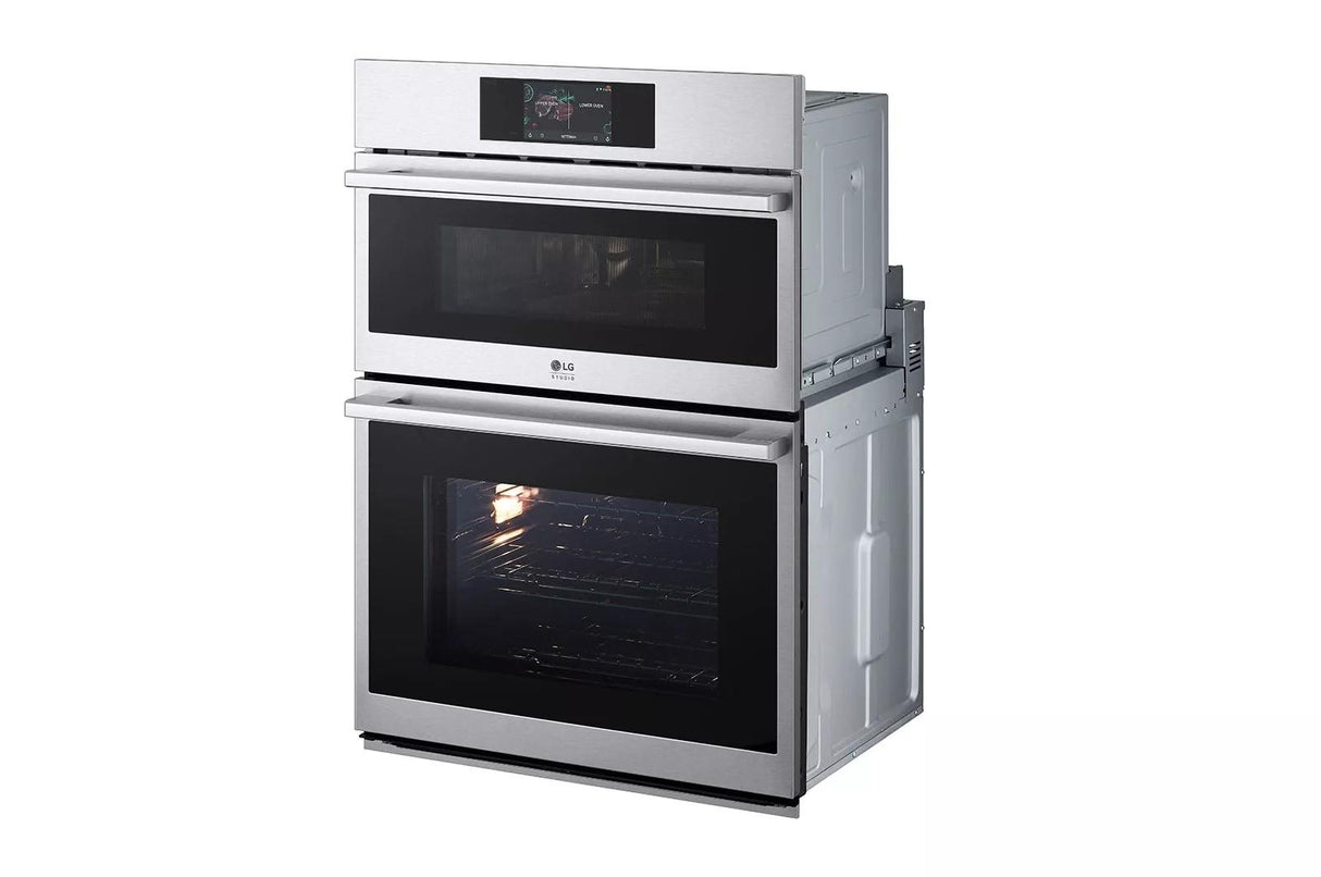 LG STUDIO 1.7/4.7 cu. ft. Combination Double Wall Oven with Air Fry - (WCES6428F)