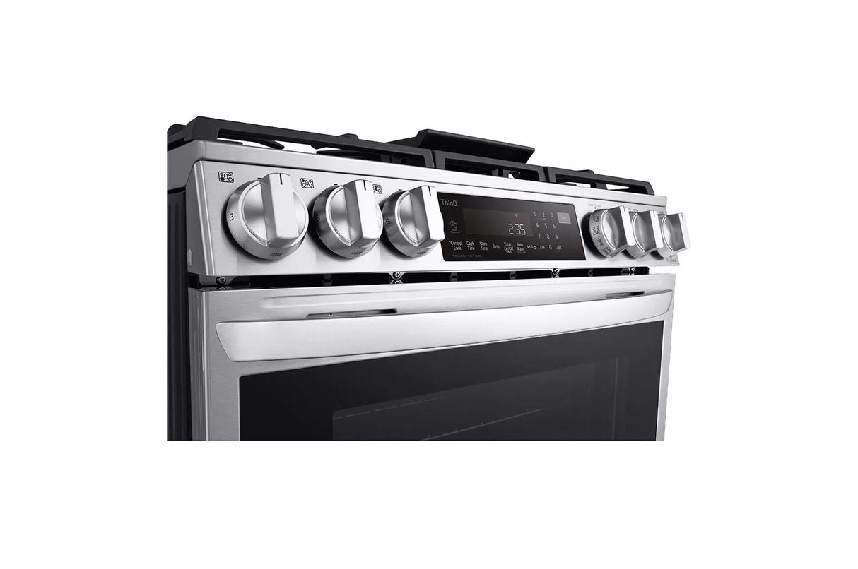 6.3 cu ft. Smart wi-fi Enabled ProBake Convection(R) InstaView(R) Gas Slide-In Range with Air Fry - (LSGL6335F)