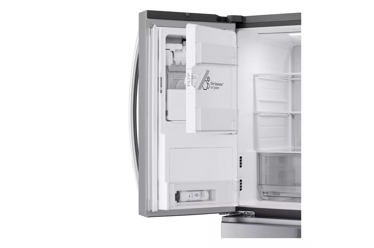 29 cu. ft. Smart Standard-Depth MAX(TM) 4-Door French Door Refrigerator with Full-Convert Drawer(TM) - (LF29H8330S)