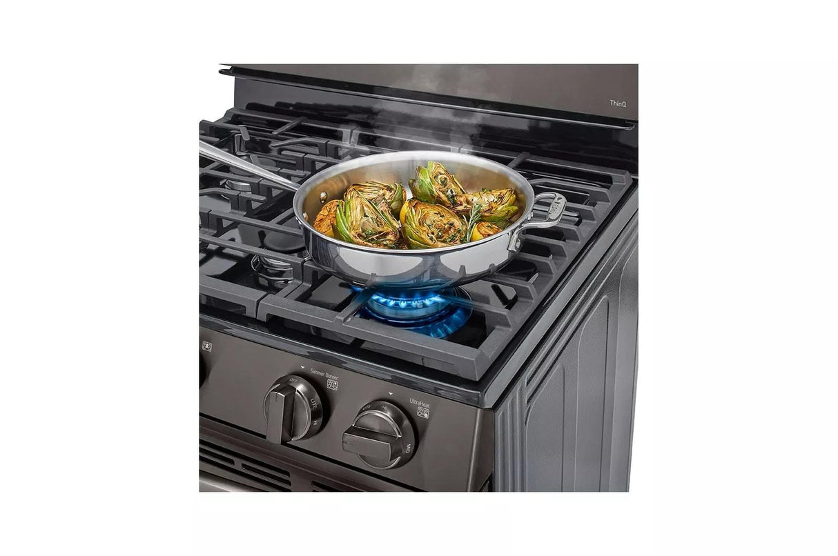 5.8 cu ft. Smart Wi-Fi Enabled Fan Convection Gas Range with Air Fry & EasyClean(R) - (LRGL5823D)