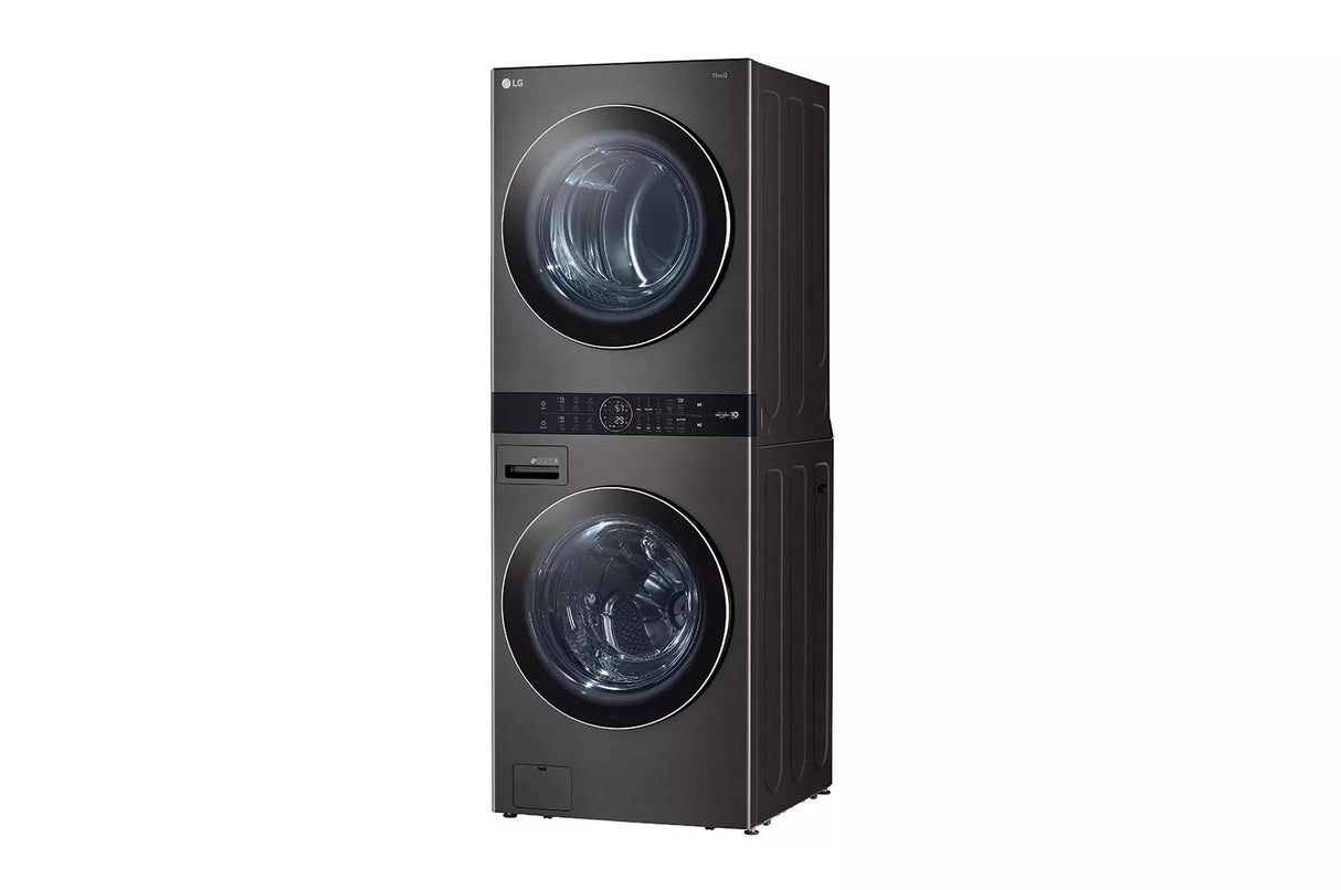 Single Unit Front Load LG WashTower(TM) with Center Control(TM) 4.5 cu. ft. Washer and 7.4 cu. ft. Gas Dryer - (WKGX201HBA)