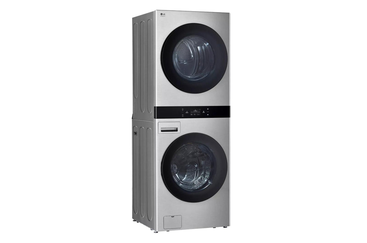 LG STUDIO WashTower(TM) Smart Front Load 5.0 cu. ft. Washer and 7.4 cu. ft. Electric Dryer with Center Control(R) - (SWWE50N3)