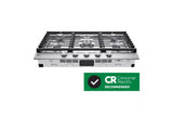 36" Gas Cooktop with UltraHeat(TM) 20K BTU Burner - (CBGJ3623S)