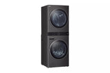 Single Unit Front Load LG WashTower(TM) with Center Control(TM) 4.5 cu. ft. Washer and 7.4 cu. ft. Electric Dryer - (WKEX200HBA)