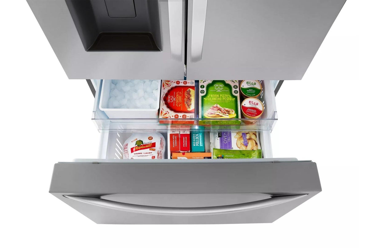 31 cu. ft. Smart Standard-Depth MAX(TM) French Door Refrigerator with Dual Ice - (LRFXS3106S)