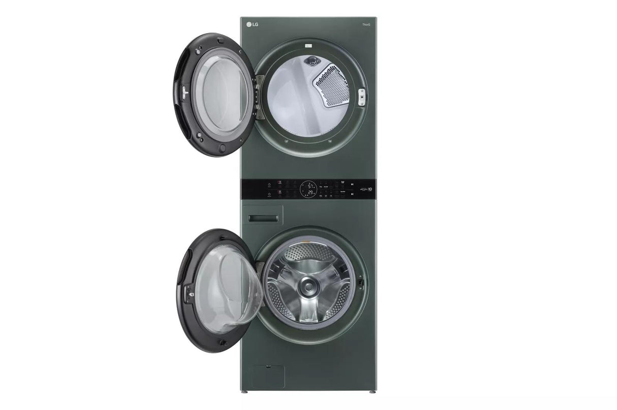 Single Unit Front Load LG WashTower(TM) with Center Control(TM) 4.5 cu. ft. Washer and 7.4 cu. ft. Gas Dryer - (WKGX201HGA)