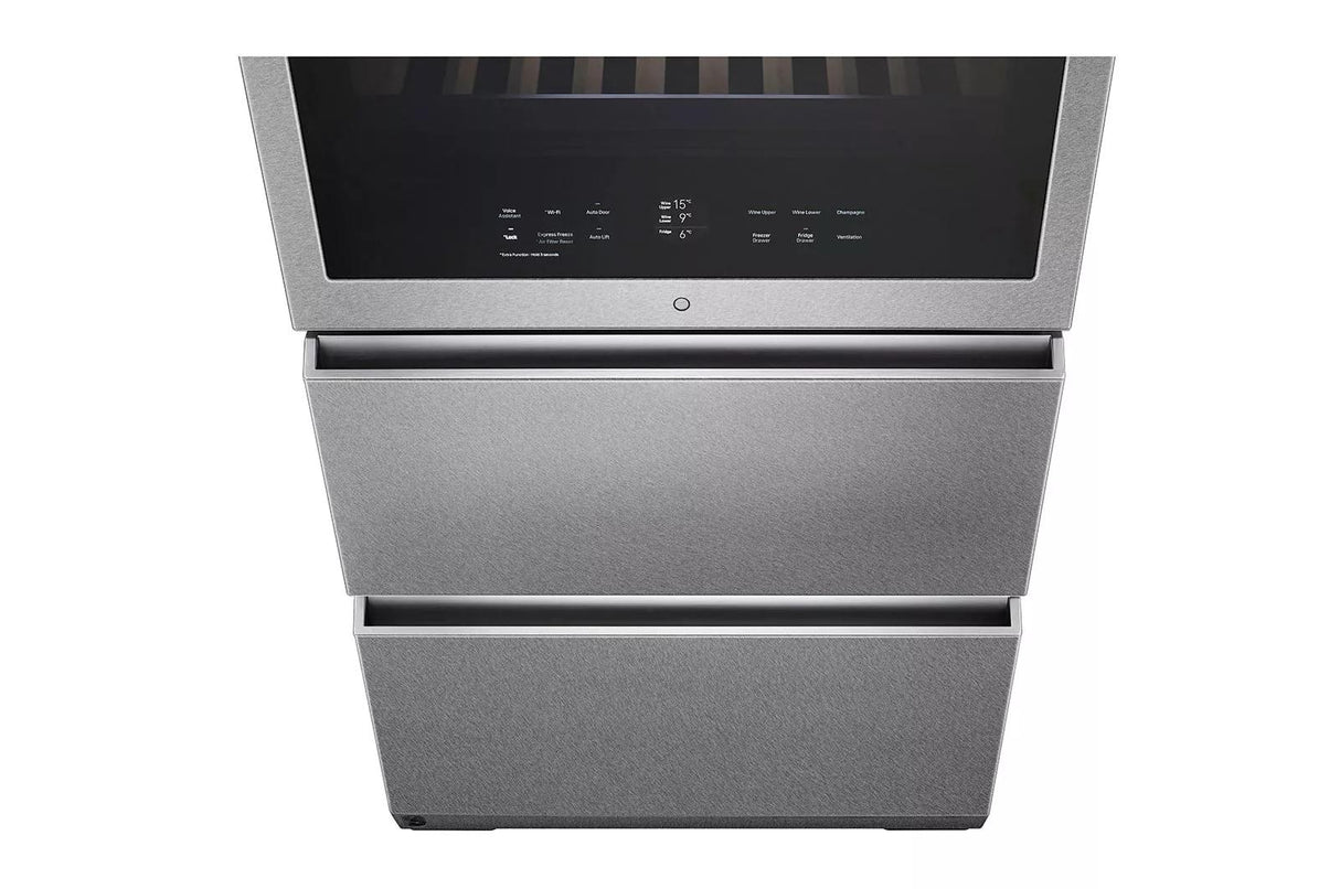 LG SIGNATURE 15 cu. ft. Smart wi-fi Enabled InstaView(R) Wine Cellar Refrigerator - (URETC1408N)