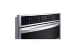 1.7/4.7 cu. ft. Smart Combination Wall Oven with InstaView(R), True Convection, Air Fry, and Steam Sous Vide - (WCEP6427F)