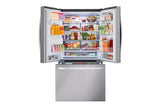 31 cu. ft. Smart Standard-Depth MAX(TM) French Door Refrigerator with Dual Ice - (LRFXS3106S)