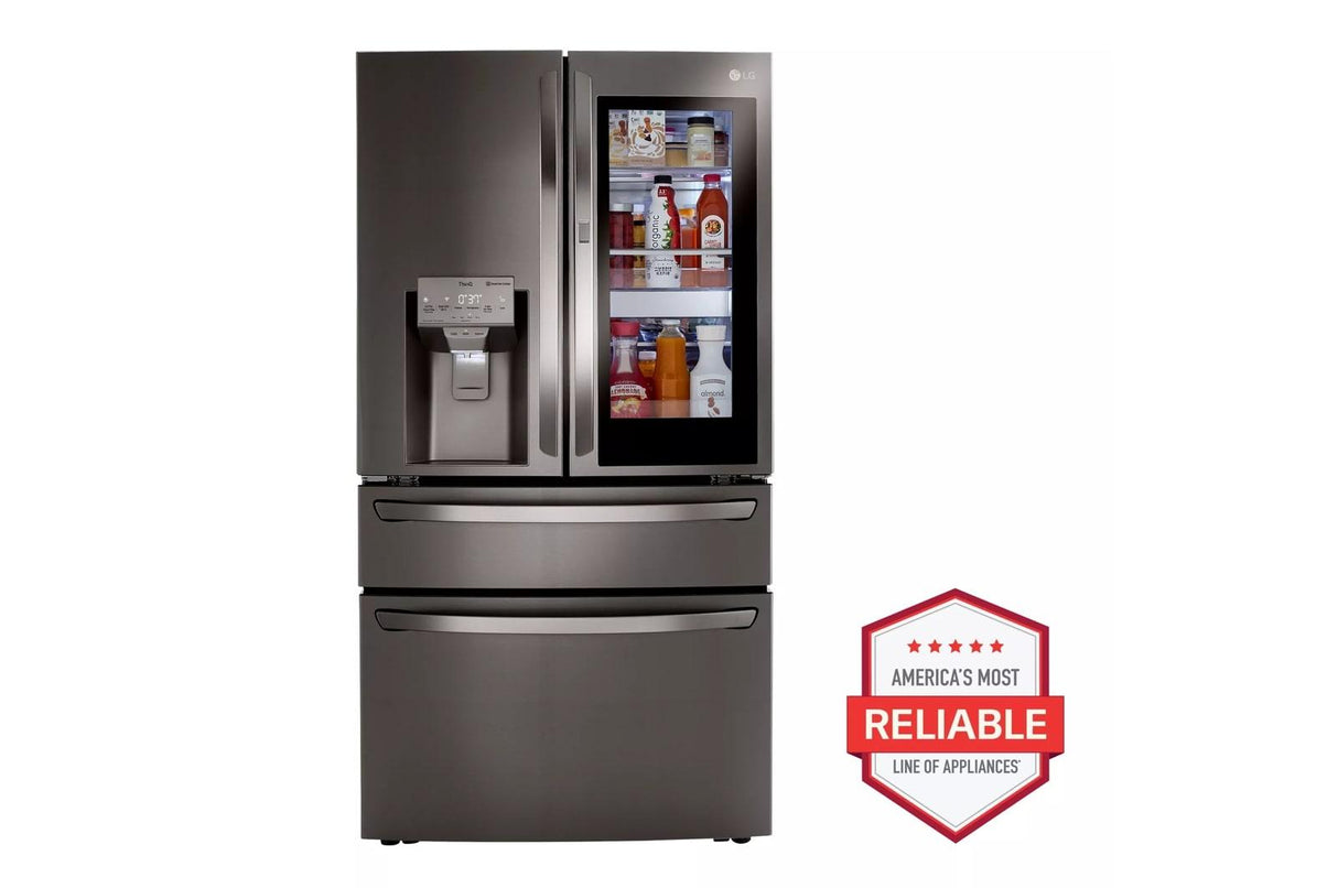 23 cu. ft. Smart InstaView(TM) Door-in-Door(R) Counter-Depth Refrigerator with Craft Ice(TM) - (LRMVC2306D)