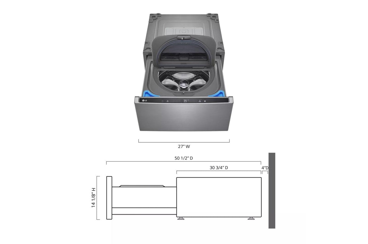 27'' LG SideKick(TM) Pedestal Washer - (WD300CV)