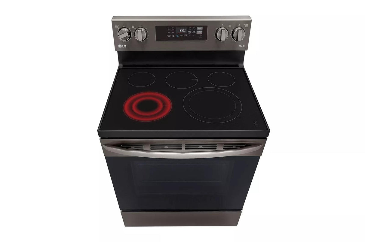 6.3 cu ft. Smart Wi-Fi Enabled Fan Convection Electric Range with Air Fry & EasyClean(R) - (LREL6323D)