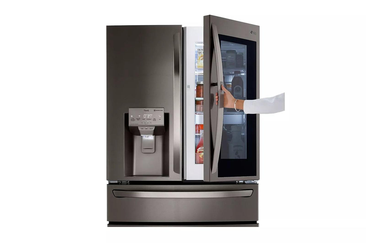 23 cu. ft. Smart InstaView(TM) Door-in-Door(R) Counter-Depth Refrigerator with Craft Ice(TM) - (LRMVC2306D)