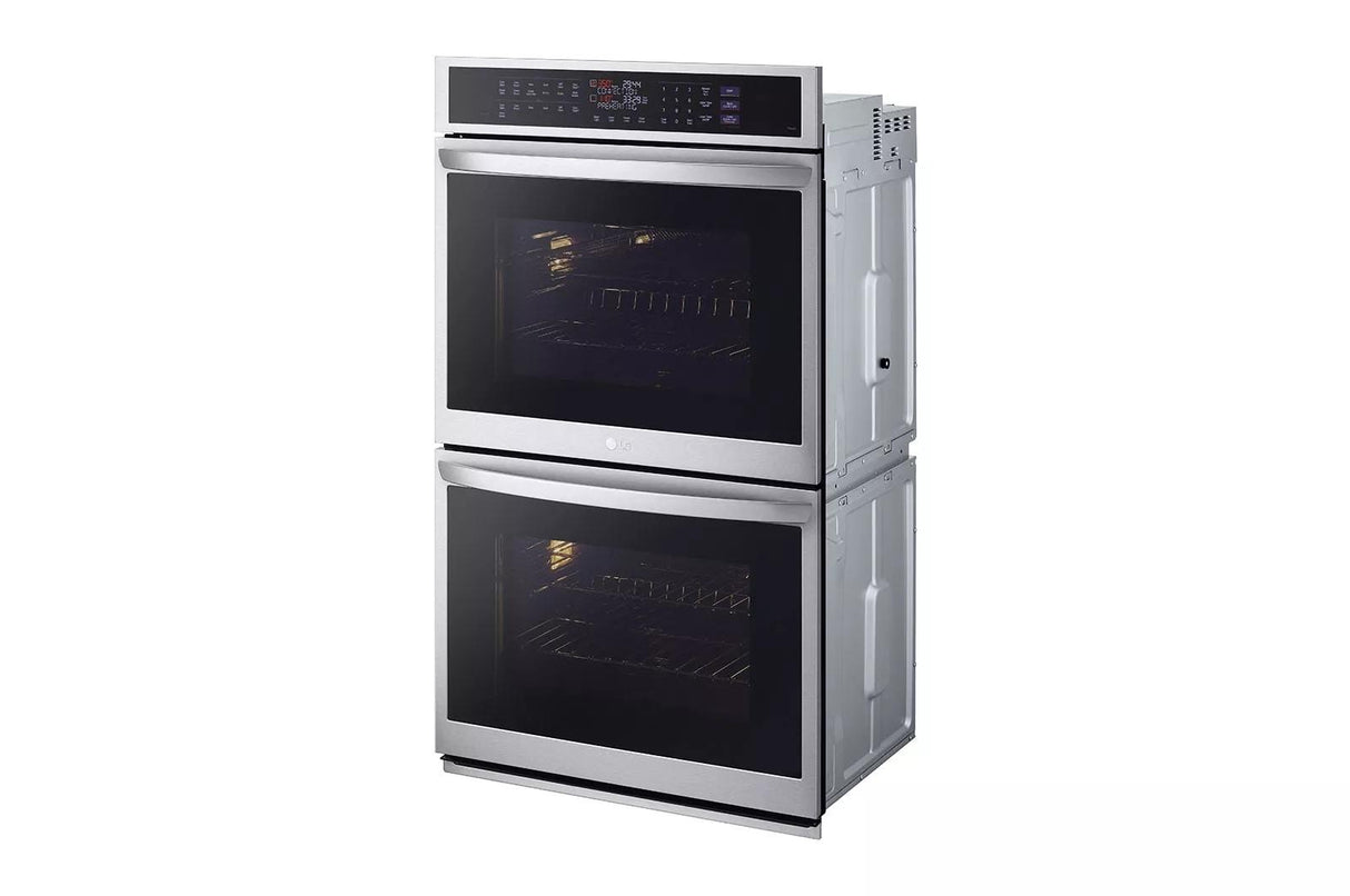 9.4 cu. ft. Smart Double Wall Oven with InstaView(R), True Convection, Air Fry, and Steam Sous Vide - (WDEP9427F)