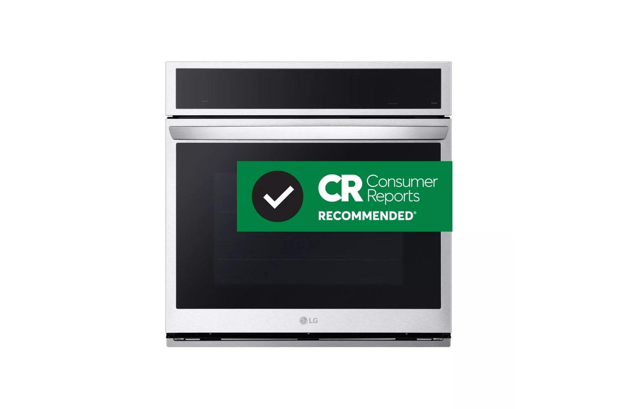 4.7 cu. ft. Smart Wall Oven with InstaView(R), True Convection, Air Fry, and Steam Sous Vide - (WSEP4727F)