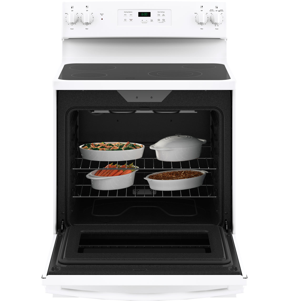 GE(R) 30" Free-Standing Electric Range - (JBS60DKWW)