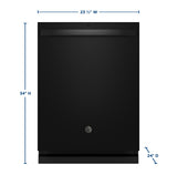 GE(R) ENERGY STAR(R) Top Control with Stainless Steel Interior Dishwasher with Sanitize Cycle - (GDT670SFVDS)