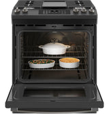 GE(R) 30" Slide-In Front-Control Convection Gas Range with No Preheat Air Fry - (JGS760FPDS)