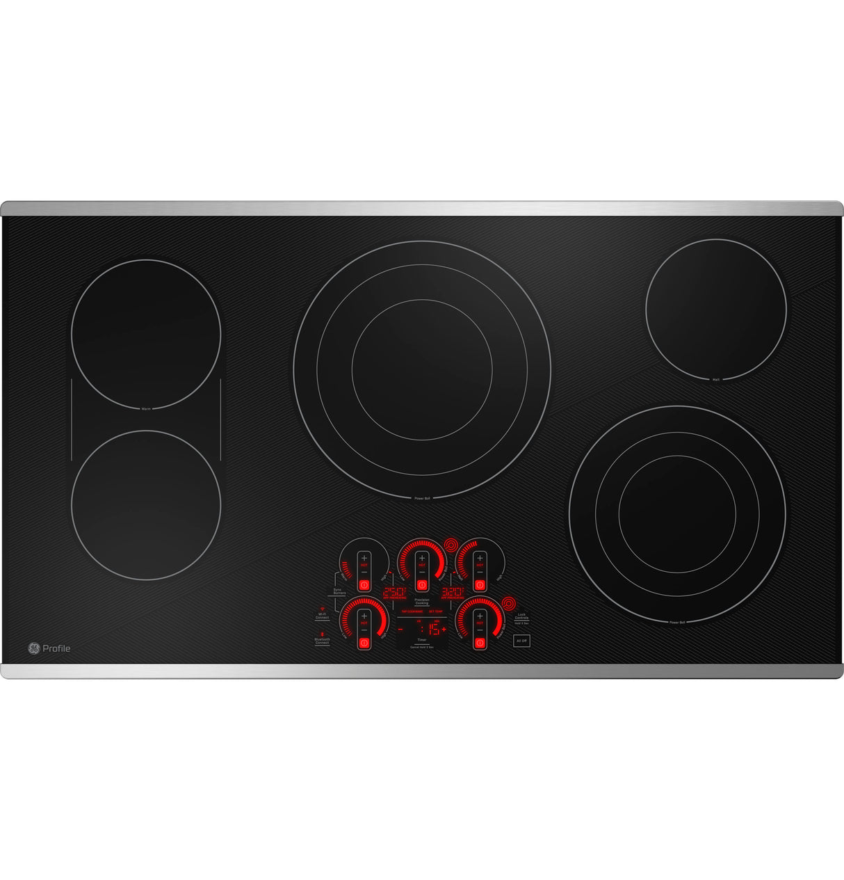 GE Profile(TM) 36" Built-In Touch Control Cooktop - (PEP9036STSS)