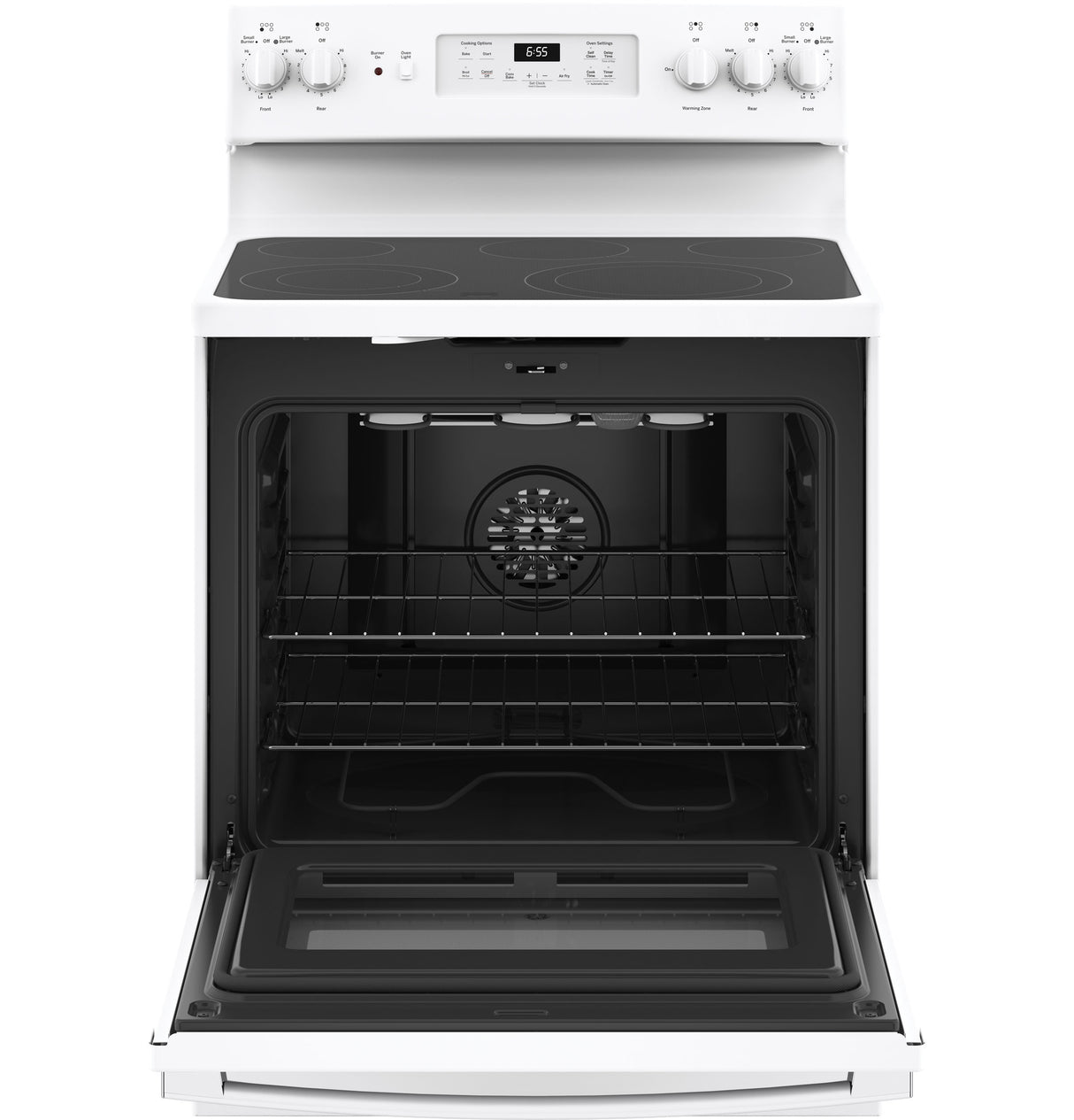 GE(R) 30" Free-Standing Electric Convection Range - (JB655DKWW)