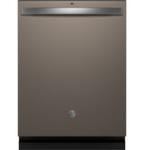 GE(R) ENERGY STAR(R) Fingerprint Resistant Top Control with Stainless Steel Interior Dishwasher with Sanitize Cycle - (GDT650SMVES)