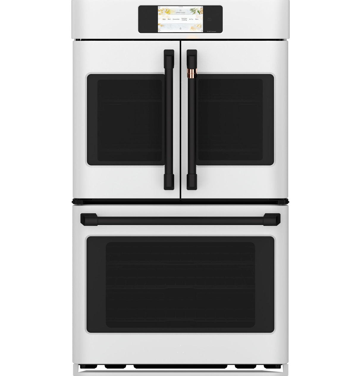 Caf(eback)(TM) Professional Series 30" Smart Built-In Convection French-Door Double Wall Oven - (CTD90FP4NW2)