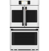 Caf(eback)(TM) Professional Series 30" Smart Built-In Convection French-Door Double Wall Oven - (CTD90FP4NW2)