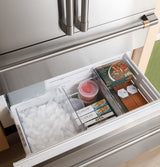 Caf(eback)(TM) 36" Integrated Bottom-Freezer Refrigerator - (CIC36RP2VS1)