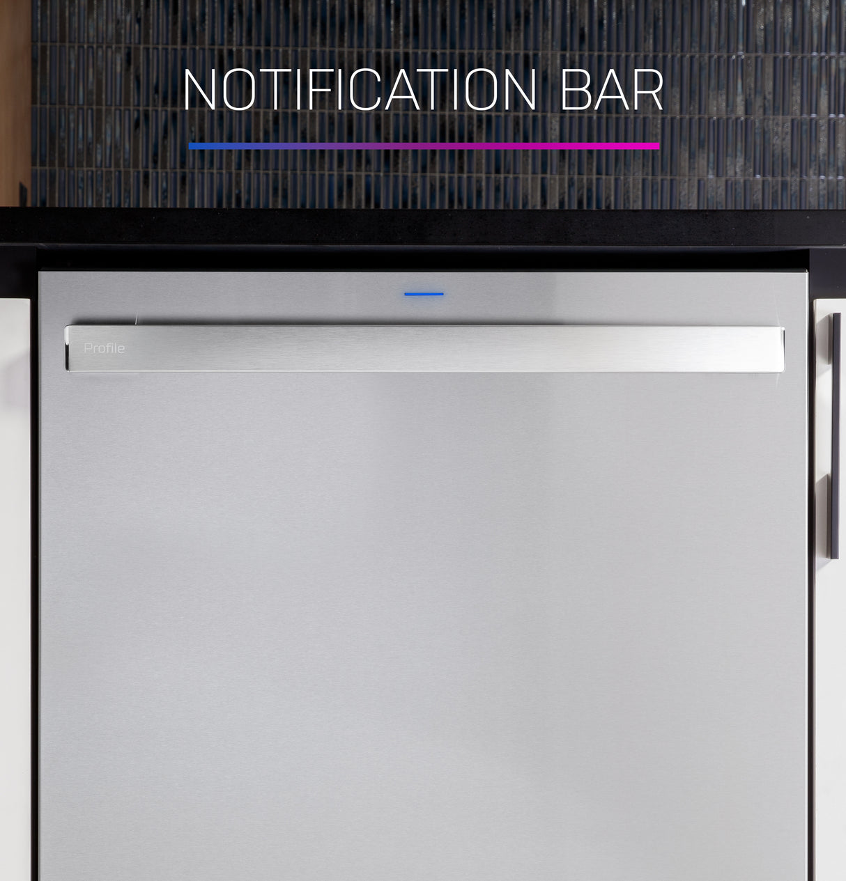 GE Profile(TM) ENERGY STAR(R) Fingerprint Resistant Top Control Stainless Interior Dishwasher with Microban(TM) Antimicrobial Protection with Sanitize Cycle - (PDT715SYVFS)
