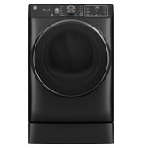 GE(R) ENERGY STAR(R) 7.8 cu. ft. Capacity Smart Front Load Electric Dryer with Steam and Sanitize Cycle - (GFD65ESPVDS)