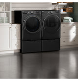 GE(R) ENERGY STAR(R) 7.8 cu. ft. Capacity Smart Front Load Electric Dryer with Steam and Sanitize Cycle - (GFD65ESPVDS)