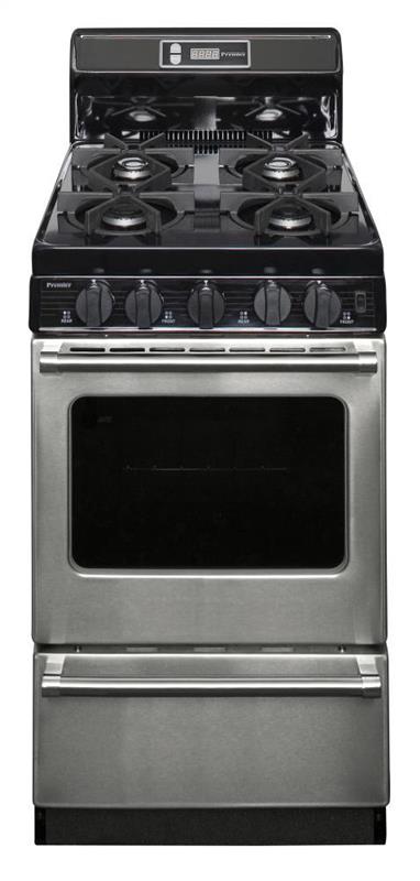 20 in. Freestanding Gas Range in Stainless Steel - (P20S3502P)