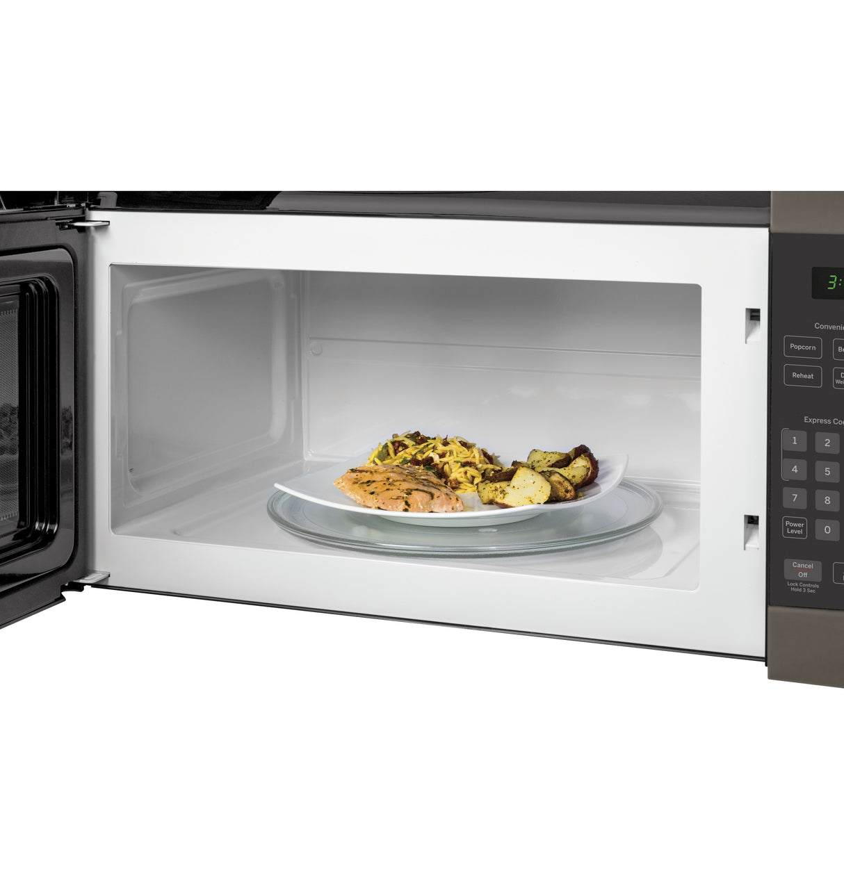 GE(R) 1.6 Cu. Ft. Over-the-Range Microwave Oven - (JVM3160EFES)